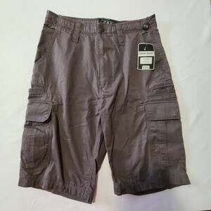 Mens CSG Champs Sports Gear Cargo Shorts 30 Gray Casual NWT